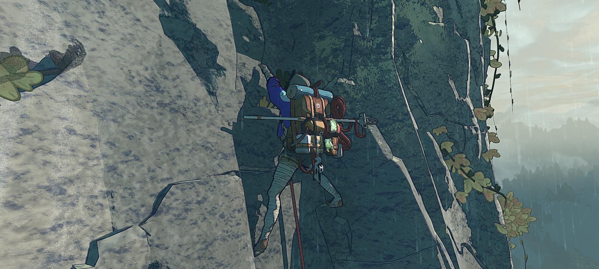 Cairn グリップポイントを探して登る