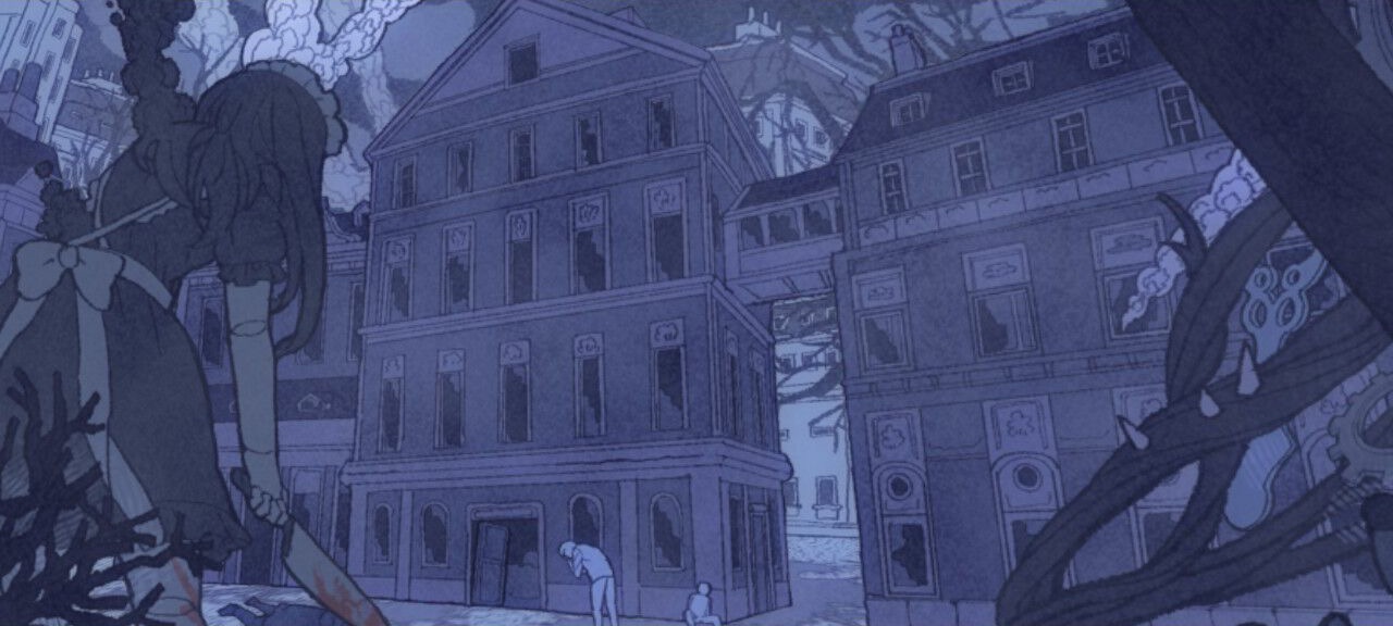 クロノアーク 地上から見たアーク