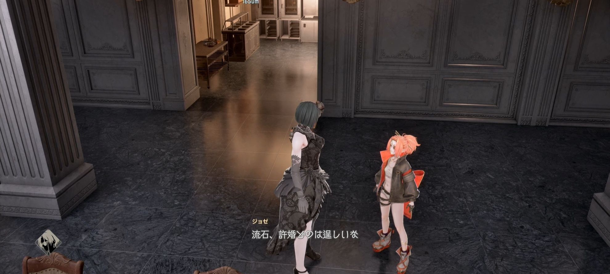 コードヴェイン2の戦闘シーン