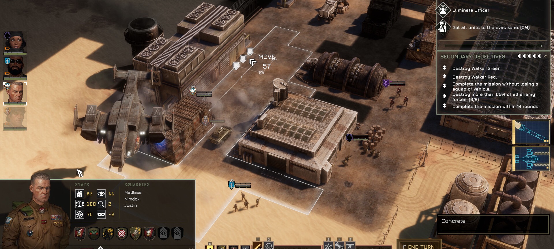 MENACEのターン制バトル