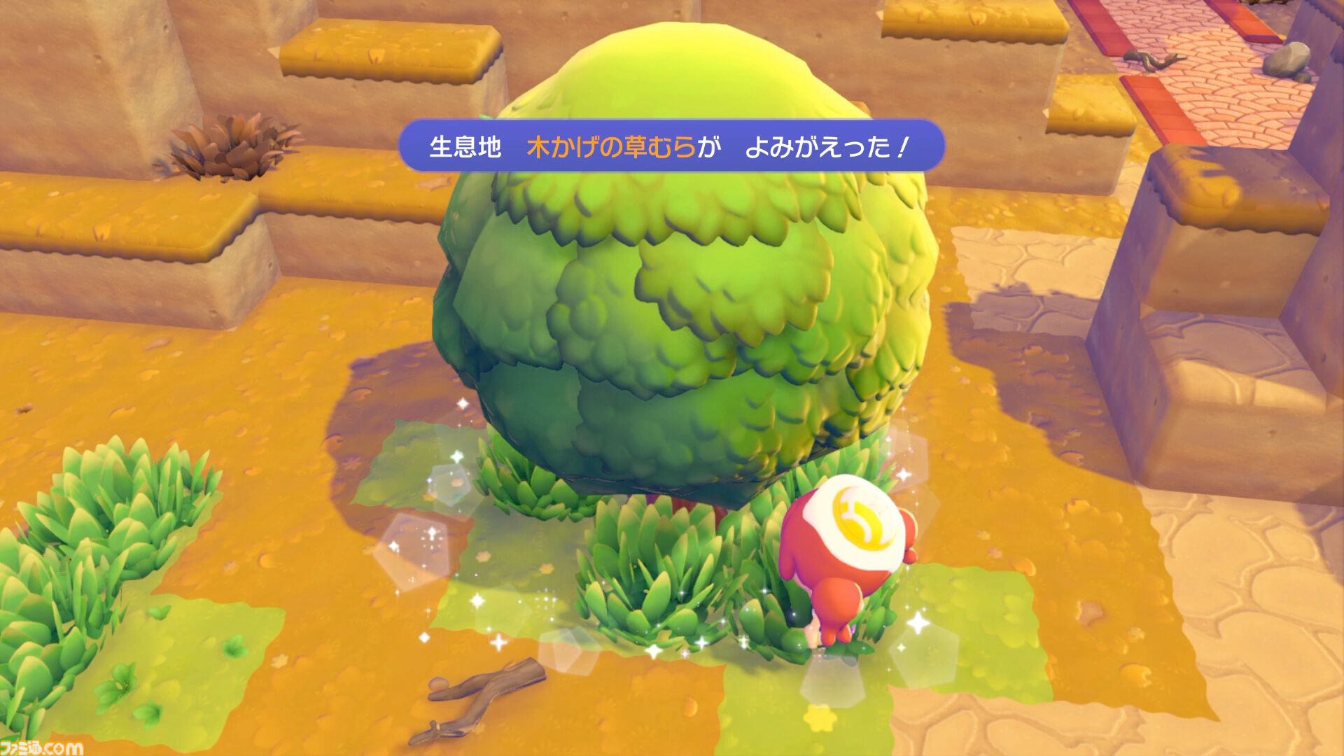 ぽこあポケモン ゲームプレイ画面