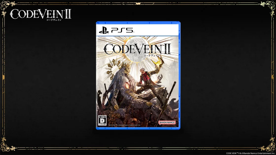 【レビュー】『CODE VEIN II(コードヴェイン2)』タイムトラベル×死にゲーの最強タッグ!前作超えの濃密ドラマと骨太バトルがヤバすぎる 18 『CODE VEIN II』PlayStation 5パッケージ通常版のパッケージアート