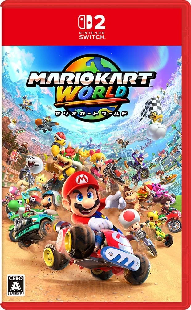 Nintendo Switchはいま4機種から選ぶ時代。2026年の価格・違い・互換性まとめ 11 マリオカート ワールドのパッケージ