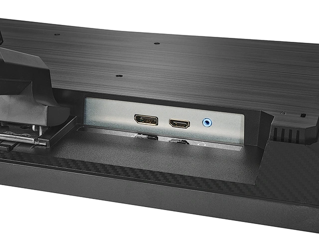 LCD-GD251SHのDisplayPort、HDMI、ヘッドホン端子
